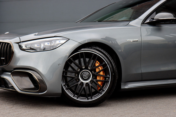 Mercedes-Benz S-Klasse AMG 63 S E Performance Aut9 | 802pk | Keramisch | Carbon | Achterasbesturing | Distronic+ | MBUX Tablet | Stoelventilatie | Zonweringspakket | Vlakkenverwarming | Massage |