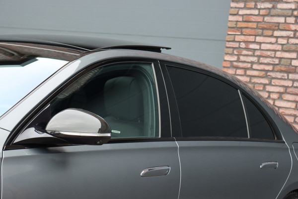 Mercedes-Benz S-Klasse AMG 63 S E Performance Aut9 | 802pk | Keramisch | Carbon | Achterasbesturing | Distronic+ | MBUX Tablet | Stoelventilatie | Zonweringspakket | Vlakkenverwarming | Massage |