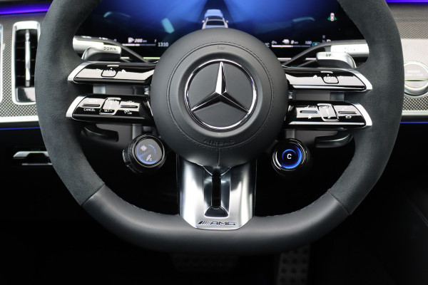 Mercedes-Benz S-Klasse AMG 63 S E Performance Aut9 | 802pk | Keramisch | Carbon | Achterasbesturing | Distronic+ | MBUX Tablet | Stoelventilatie | Zonweringspakket | Vlakkenverwarming | Massage |
