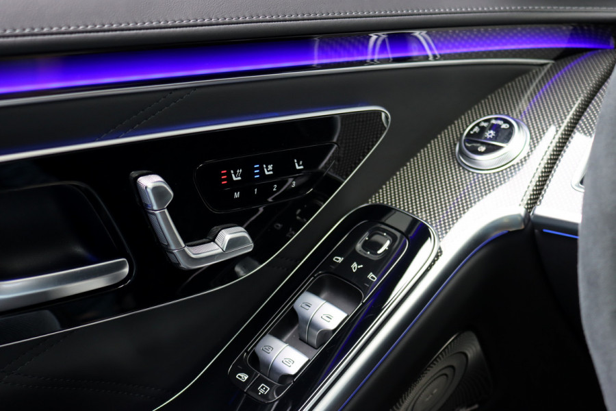 Mercedes-Benz S-Klasse AMG 63 S E Performance Aut9 | 802pk | Keramisch | Carbon | Achterasbesturing | Distronic+ | MBUX Tablet | Stoelventilatie | Zonweringspakket | Vlakkenverwarming | Massage |