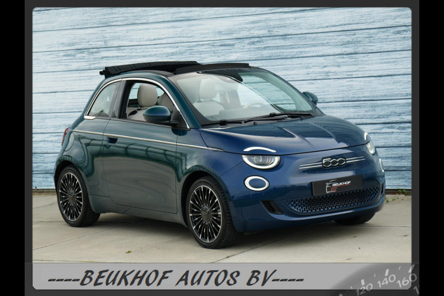 Fiat 500 La Prima 42 kWh Cabrio Carplay Camera Leer Navigati