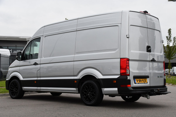 MAN TGE 35 2.0 L3H3 PB Edition Lucht geremd! Camera, 3500kg Trekhaak, Cruise, Carplay, LED, 165pk, Automaat, Multimedia, Uniek! lucht opbouw, markt, zwaar, luchhtrem, veldhuizen