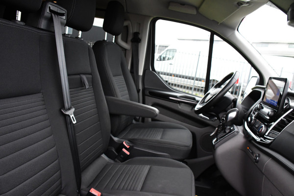 Ford Transit Custom 300 2.0 TDCI L1H1 DC Limited Raptor Edition Camera, Cruise, 130pk. Automaat, 2 x schuifdeur, Multimedia, Sensoren, Afneembare trekhaak, Uniek!