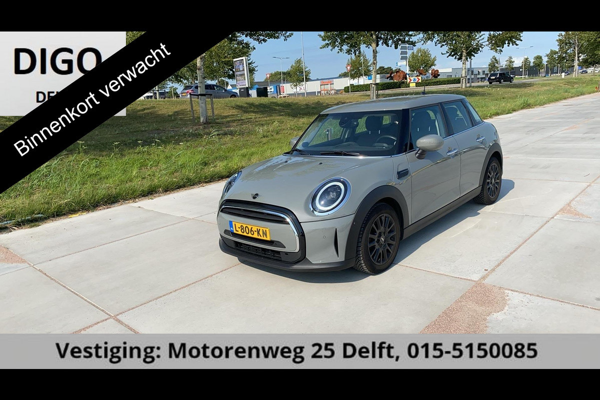 MINI Mini 1.5 BUSINESS AUTOMAAT 1e EIG GARANTIE TOT 6-2031* NL AUTO. NAVI.LEDER.HARMAN-KARDON.MOONWALK GRAY M.