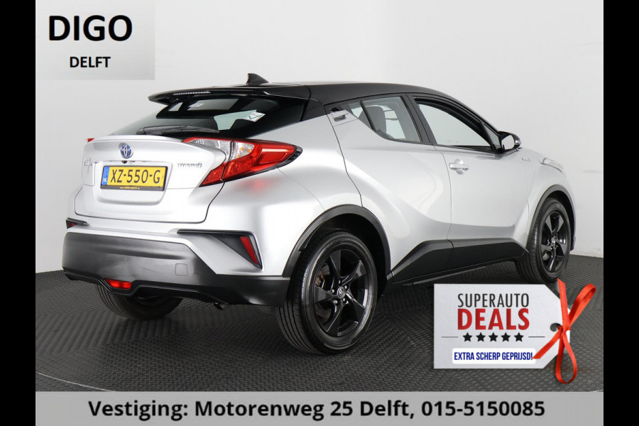 Toyota C-HR 1.8 HYBRIDE SILVERLINE BI-TONE GARANTIE TOT 2029! NAVI. BLACKLINE VELGEN.CAMERA.