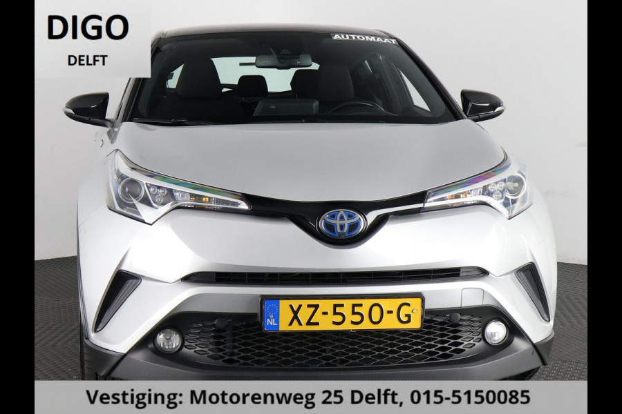 Toyota C-HR 1.8 HYBRIDE SILVERLINE BI-TONE GARANTIE TOT 2029! NAVI. BLACKLINE VELGEN.CAMERA.