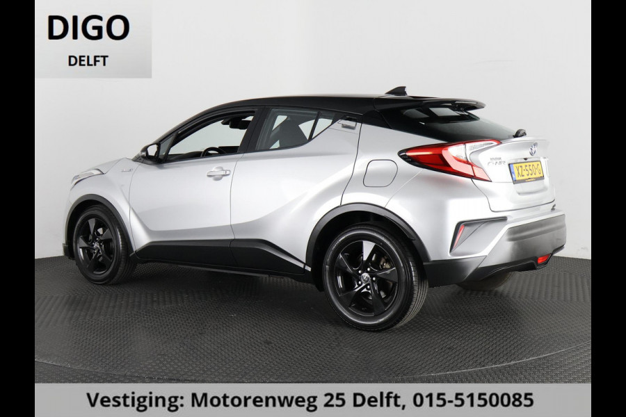 Toyota C-HR 1.8 HYBRIDE SILVERLINE BI-TONE GARANTIE TOT 2029! NAVI. BLACKLINE VELGEN.CAMERA.