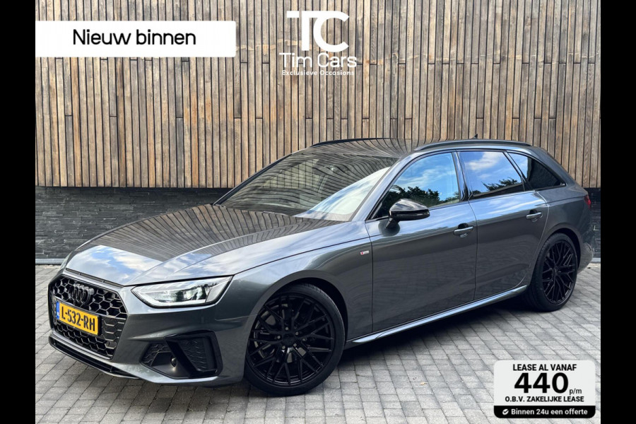 Audi A4 Avant 35 TFSI S edition Competition Automaat | Zwart optiek | 19 inch velgen | Adaptieve cruise control | Sportstuur | Lane assi