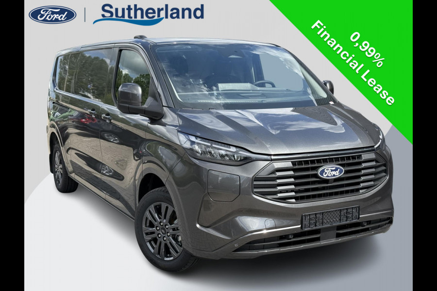 Ford Transit Custom 320 2.5 PHEV L2H1 Limited 233pk |  0,99% Renteactie! | Zuid | Driver Assistance pack Premium | Wegklapbare Trekhaak | Verwarmd Stuurwiel | 17 inch Licht metalen Velgen | B&O Speakers