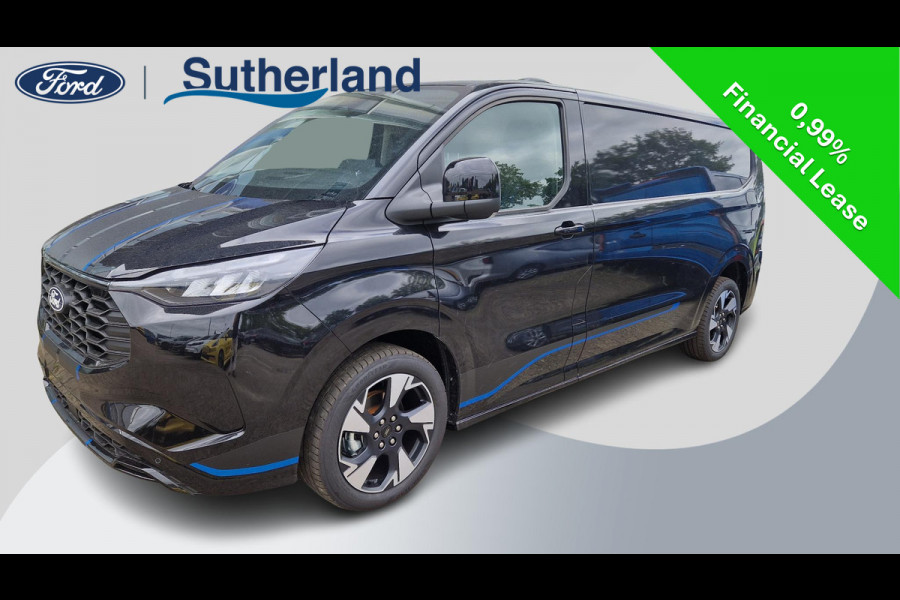 Ford Transit Custom 320 2.5 PHEV L2H1 Sport 233pk | 0,99% Renteactie | Inklapbare trekhaak | 19 inch lichtmetalen Sport velgen (mat zwart) | Verwarmbaar stuurwiel  | Navigatie systeem | B&O speakers Ford Transit Custom 320 2.5 PHEV L2H1 Sport 233pk | 0,99% Renteactie | Inklapbare trekhaak | 19 inch lichtmetalen Sport velgen (mat zwart) | Verwarmbaar stuurwiel  | Navigatie systeem | B&O speakers