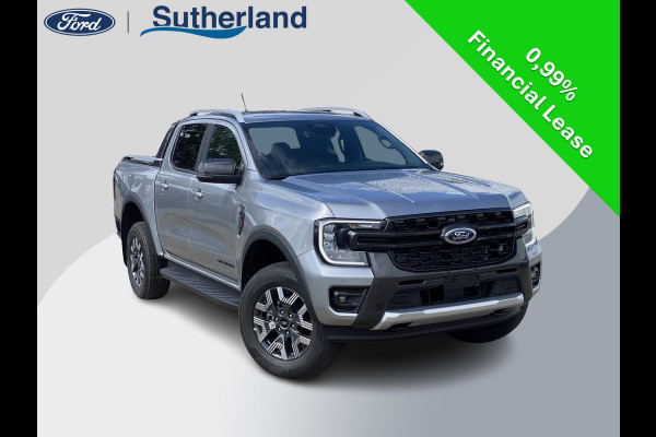 Ford Ranger 2.3 PHEV Wildtrak Double Cab 281pk | 0,99% Renteactie | Zuid | 5 persoons! | Technology Pack Plus Trailer | Cargo Area Pack | Power Rollertop | Prijs excl. BTW incl. BPM | laadkabel mode 3 16A