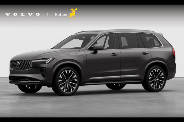 Volvo XC90 T8455PK Automaat Plug-in hybrid AWD Ultra Bright Luchtvering / Trekhaak / Panoramadak / Google services / Elektrisch bedienbare voorstoelen met geheugen / Stoelverwarming voor en achter