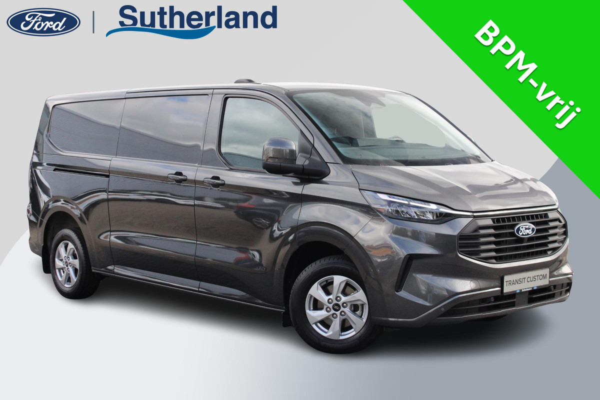 Ford Transit Custom 320 2.0 TDCI L2H1 Limited ZUID | 136pk | Trekhaak | Verwarmbare passagiersstoel (8-weg verstelbaar) | Programmeerbare voertuig interface | Navigatie systeem | Handmatig regeneratie roetfilter |