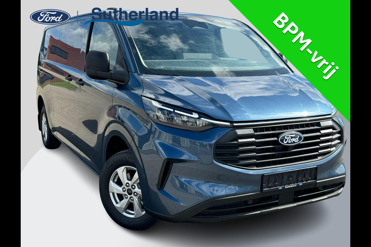 Ford Transit Custom 320 2.0 TDCI L2H1 Trend Automaat 136pk | SCI | Adaptive cruise control | | 8-weg bestuurderstoel + passagiersbank | Stoelverwarming | Dodehoeksensoren | Navigatie | Elektrisch inklapbare spiegels | 16 inch lichtmetalen velgen | Full LED | Dual-zone climate control | LED laadruimteverlichting