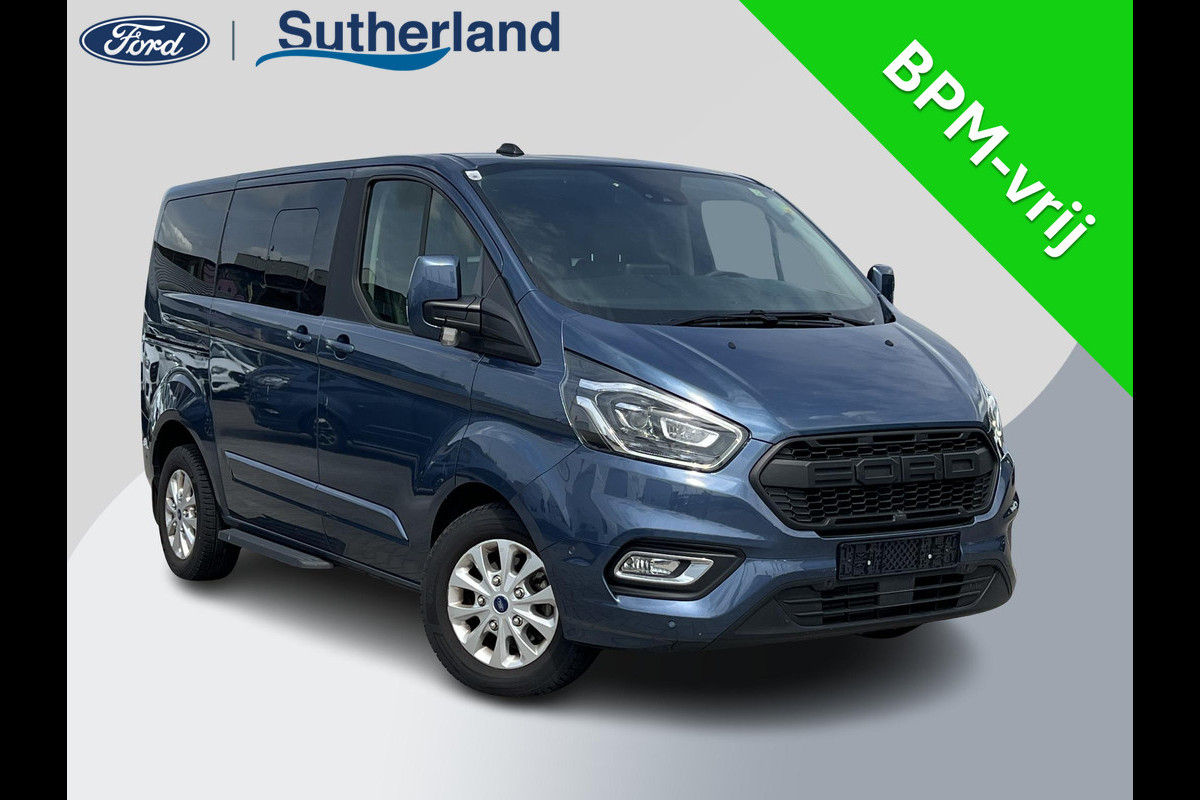 Ford Tourneo Custom 320 1.0 EcoBoost L1H1 PHEV Titanium Zuid | incl. BTW en BPM | 8 persoons ! | Navigatie | Xenon