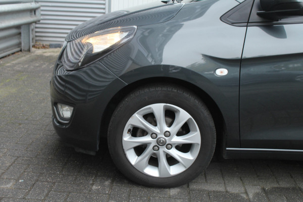 Opel KARL 1.0 ecoFLEX 75pk Innovation AUTOMAAT NL-Auto NAP Clima Cruise Carplay Leder 15"LMV Stoelverwarming