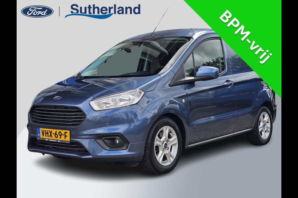 Ford Transit Courier 1.0 Limited EcoBoost S&S Marge incl. BTW & BPM | Navigatie | Camera | Trekhaak | Stoelverwarming | Cruise control | Keurige auto!