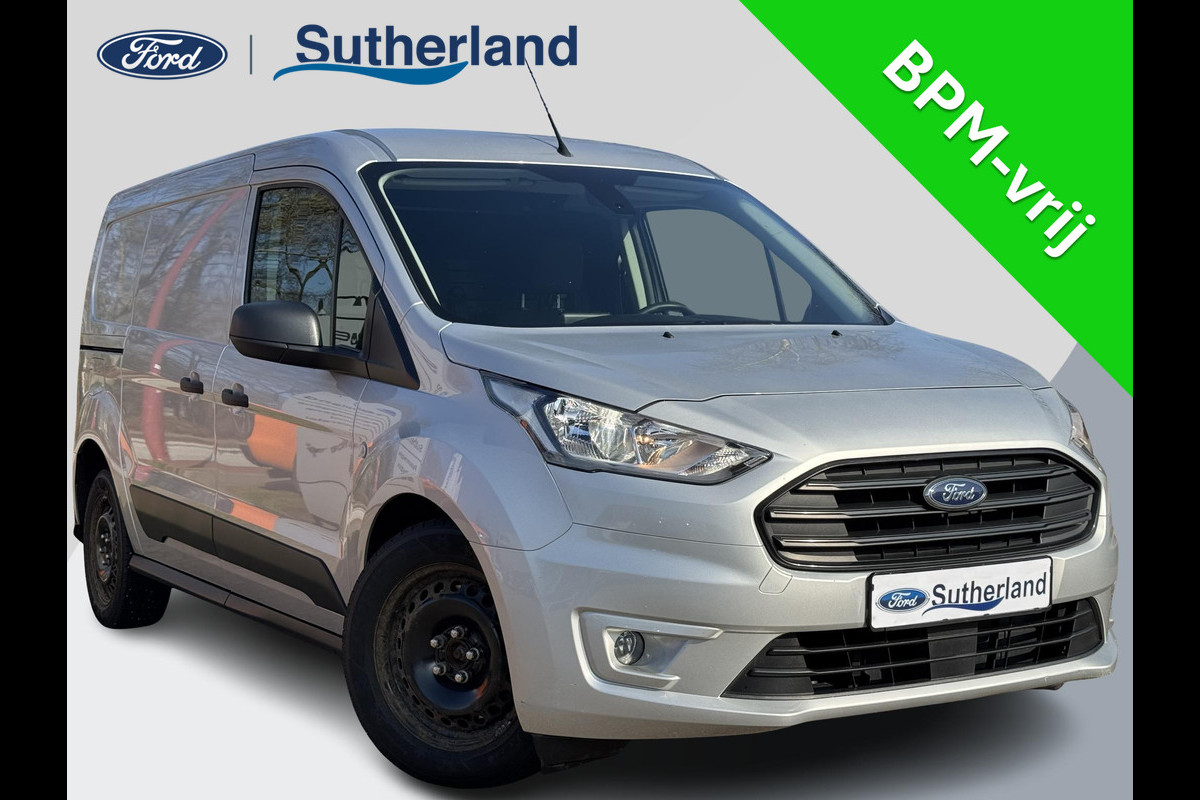 Ford Transit Connect 1.5 EcoBlue L2 Trend 100pk | Automaat SCI | Scherm Carplay/Android Auto | Camera | Trekhaak | Cruise control | Stoelverwarming | Stoel met bank