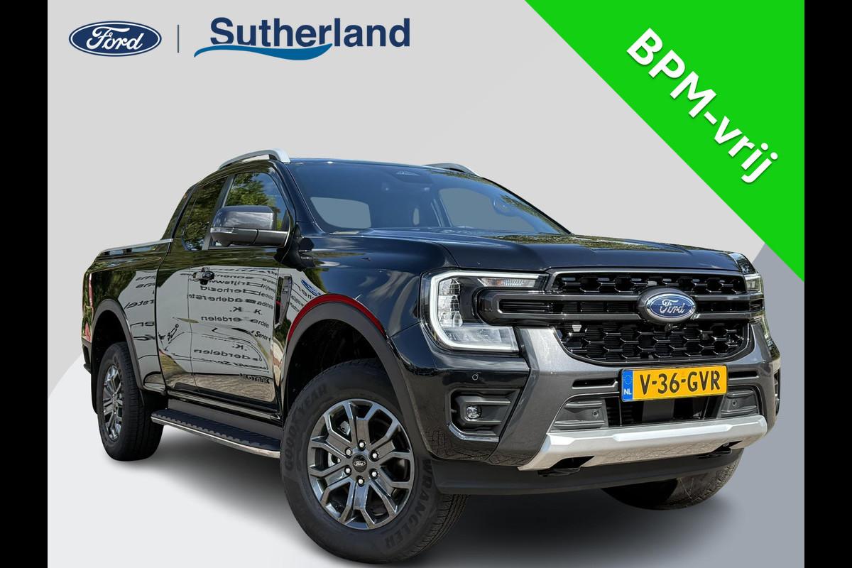 Ford Ranger 2.0 Super Cab EcoBlue Wildtrak | SCI | 204pk | Technology Pack Advanced Trailer | Adaptieve Cruise