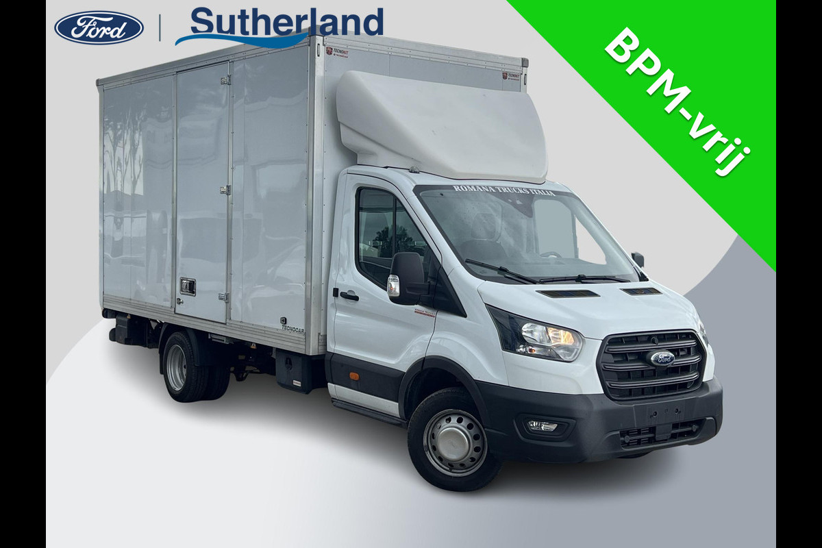 Ford Transit 350 2.0 TDCI L4H1 130pk | Zuid | Bakwagen + Laadklep |  D'Hollandia | Citybox | Zij laaddeur | Airco | Cruise control