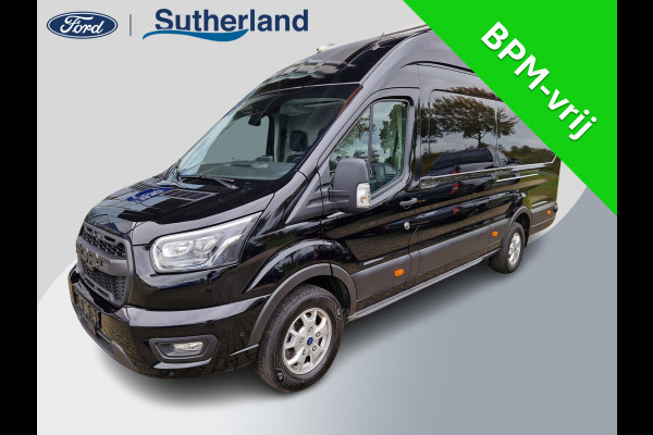 Ford Transit 350 2.0 TDCI L4H3 Limited RWD | 170PK Automaat | Trekhaak | Imperiaal + Ladderrol | Automaat | Cruise Control | Airco |