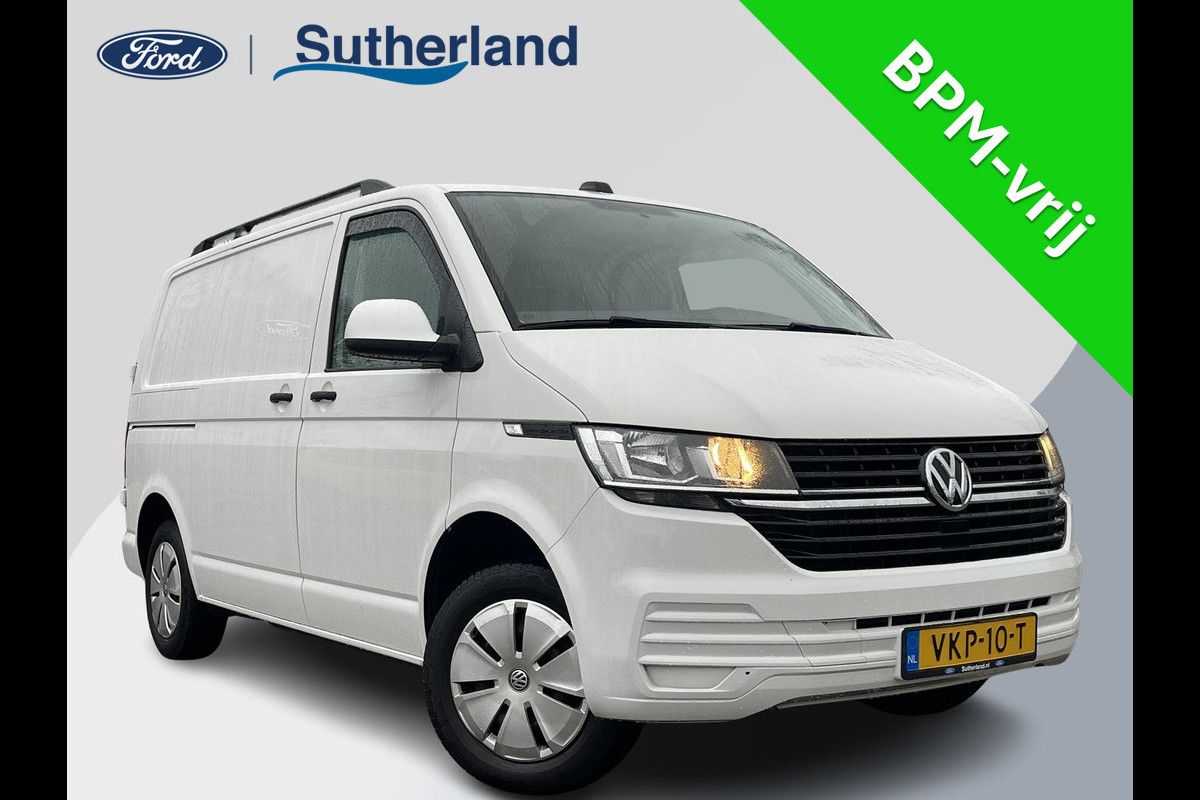 Volkswagen Transporter 2.0 TDI L1H1 26 Economy Business | Erg netjes! | 90pk SCI  Trekhaak | Apple Carplay | Airco | Gestoffeerde laadruimte | Parkeersensoren