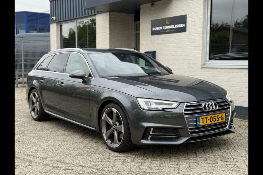 Audi A4 Avant 2.0 TFSI Sport 3x S-LINE | TREKHAAK | LEDER | 190PK | NL. AUTO | AUT.