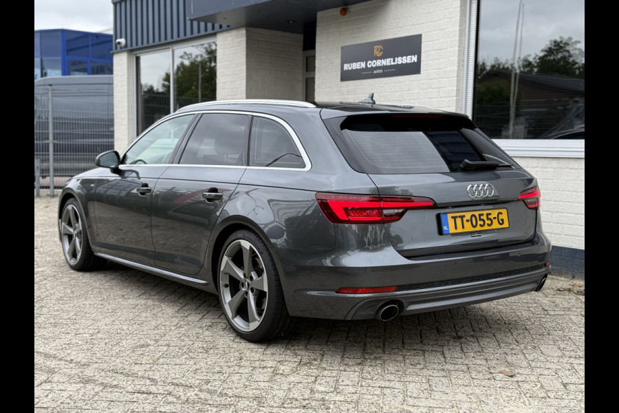 Audi A4 Avant 2.0 TFSI Sport 3x S-LINE | TREKHAAK | LEDER | 190PK | NL. AUTO | AUT.