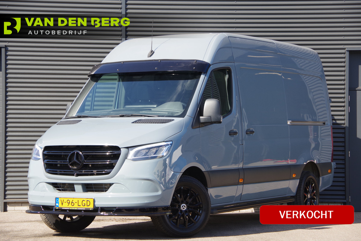 Mercedes-Benz Sprinter 319 3.0 CDI V6 L2H2 AUT. LED, LEDER, 2X SCHUIFDEUR, 3.5T TREKHAAK, 360 CAMERA, NAVI, CRUISE, STANDKACHEL