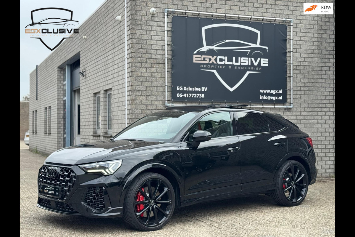 Audi RSQ3 Sportback TFSI QUATTRO PANO|B&O|RS ZETELS|ACC|LANE|BLIND|TREKHAAK|BOM VOL!