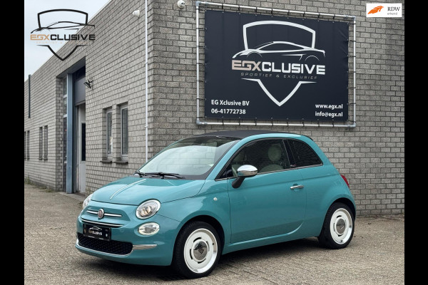 Fiat 500 1.2 Lounge Anniversary | Cabrio | Carplay