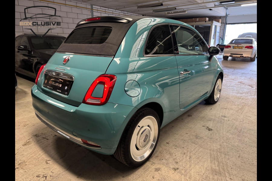 Fiat 500 1.2 Lounge Anniversary | Cabrio | Carplay