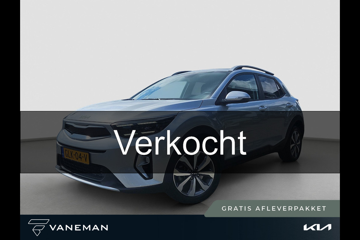 Kia Stonic 1.0 T-GDi MHEV DynamicPlusLine Automaat | Camera | LMV | Cruise | Navi | LED | Stoel- en Stuurverwarming | Privacy Glass | Apple Carplay & Android Auto |