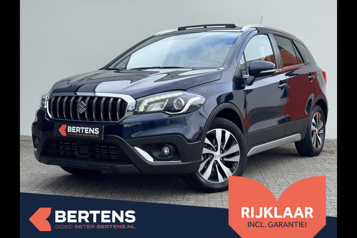 Suzuki S-Cross 1.4 Boosterjet Style Smart Hybrid | Pano | Leder | Trekhaak | Adaptive | Prijs is rijklaar
