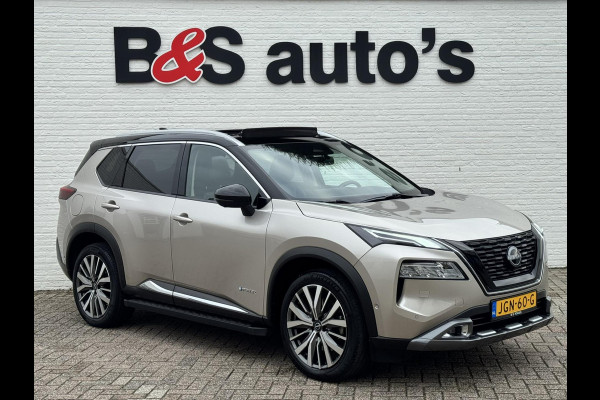 Nissan X-Trail 1.5 e-4orce Tekna Plus 4WD Adaptive cruise Climate control Stoelverwarming v/a Stuurverwarming Pano Apple / Android
