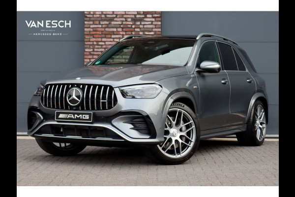 Mercedes-Benz GLE AMG 53 Hybrid 4MATIC+ | Luchtvering | Distronic | Memory | Trekhaak | Panoramadak | Burmester | Keyless Go | Schakelbare Uitlaat | Surround Camera |