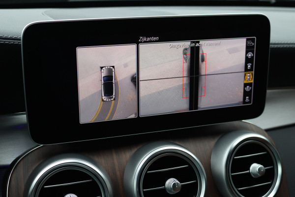 Mercedes-Benz C-Klasse Cabrio 200 AMG Line Premium+ | Luchtvering | Distronic+ | Burmester | Memory "| Airscarf | Leder | Keyless Go | Surround Camera | Rijassistentiepakket |