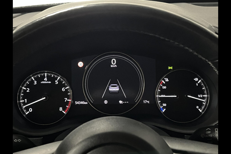 Mazda CX-30 2.0 e-SkyActiv 150pk M Hybrid Adapt. Cruise control | Stuur-/Stoelverwarming | Keyless | Head-up | Carplay