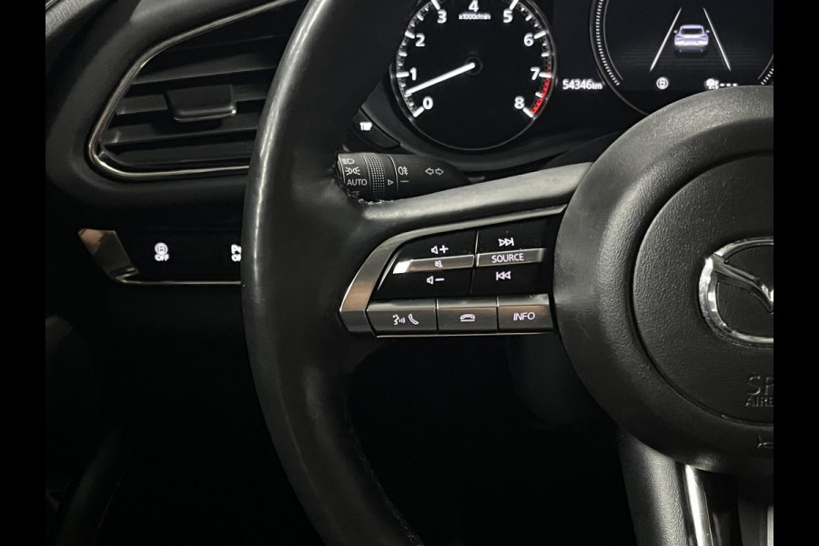 Mazda CX-30 2.0 e-SkyActiv 150pk M Hybrid Adapt. Cruise control | Stuur-/Stoelverwarming | Keyless | Head-up | Carplay