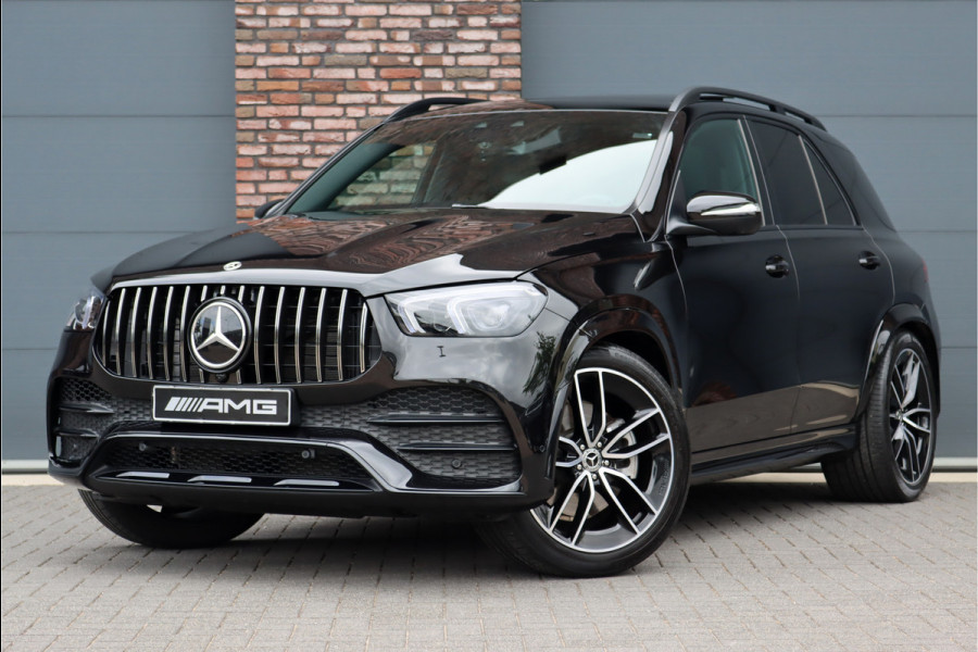 Mercedes-Benz GLE 580 V8 4-MATIC AMG Line Aut9, Luchtvering, Panoramadak, Surround Camera, Distronic+, Head-up Display, Night-pakket, Memory, Elek. Trekhaak, Nappa Leder, Etc,