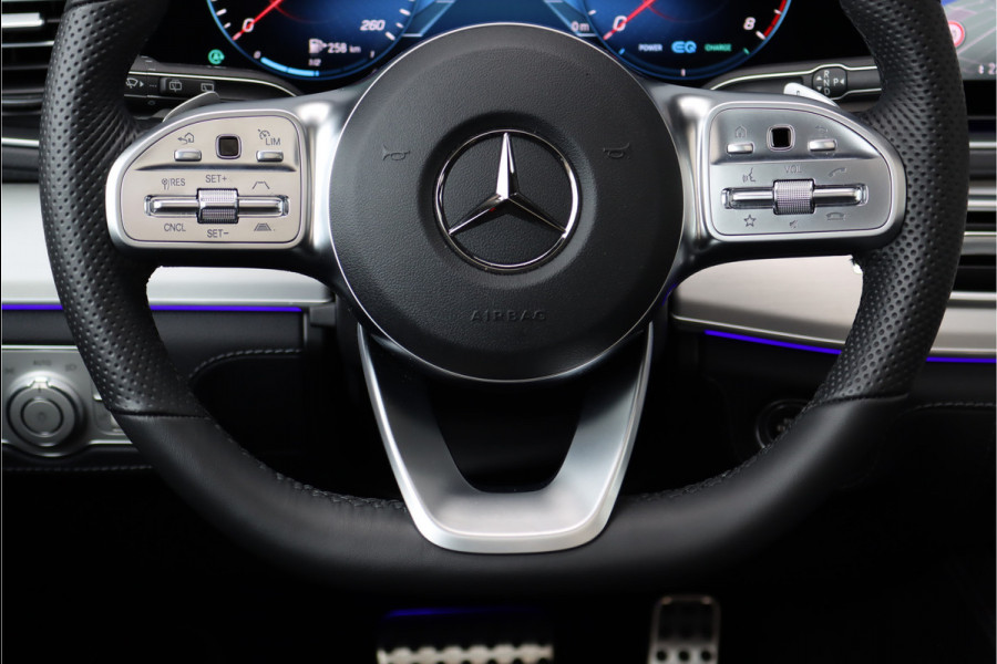 Mercedes-Benz GLE 580 V8 4-MATIC AMG Line Aut9, Luchtvering, Panoramadak, Surround Camera, Distronic+, Head-up Display, Night-pakket, Memory, Elek. Trekhaak, Nappa Leder, Etc,
