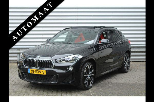 BMW X2 sDrive20i High 192pk Executive AUTOMAAT NL-Auto NAP 1e Eigenaar Panoramadak Clima Cruise Navi HUD El. Klep Trekhaak 1800kg