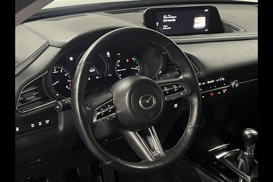 Mazda CX-30 2.0 e-SkyActiv 150pk M Hybrid Adapt. Cruise control | Stuur-/Stoelverwarming | Keyless | Head-up | Carplay