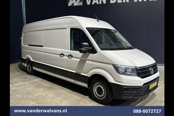 Volkswagen Crafter 2.0 TDI 140 pk L4H3 L3H2 Euro6 ** Airco | 3000kg trekhaak | Cruisecontrol | Parkeersensoren Bijrijdersbank