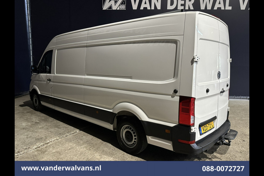 Volkswagen Crafter 2.0 TDI 140 pk L4H3 L3H2 Euro6 ** Airco | 3000kg trekhaak | Cruisecontrol | Parkeersensoren Bijrijdersbank