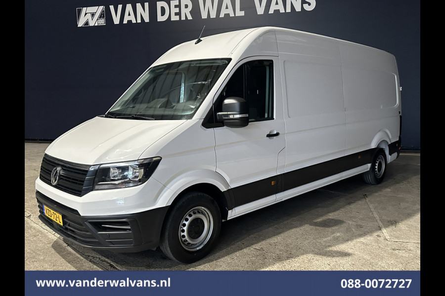 Volkswagen Crafter 2.0 TDI 140 pk L4H3 L3H2 Euro6 ** Airco | 3000kg trekhaak | Cruisecontrol | Parkeersensoren Bijrijdersbank