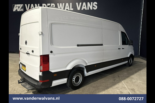 Volkswagen Crafter 2.0 TDI 140 pk L4H3 L3H2 Euro6 ** Airco | 3000kg trekhaak | Cruisecontrol | Parkeersensoren Bijrijdersbank