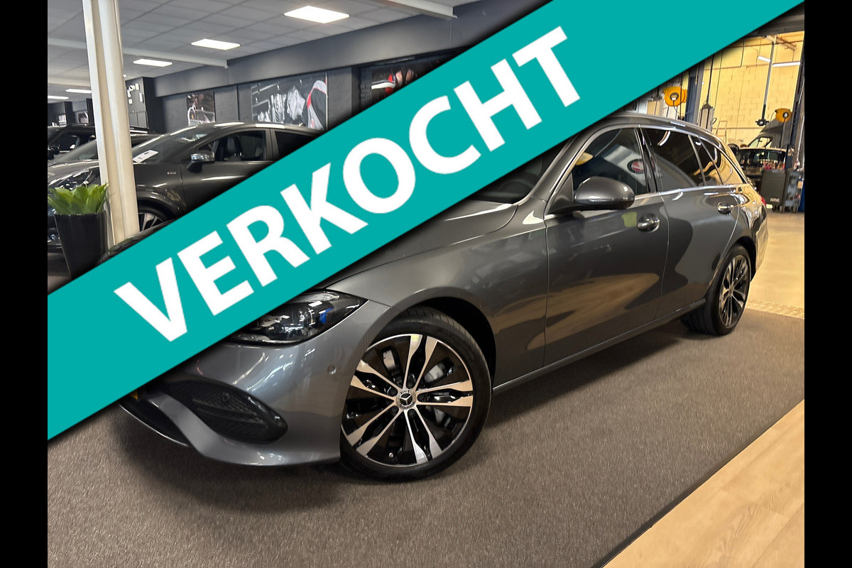 Mercedes-Benz C-Klasse Estate 300 e Luxury Line /leder/ memory-stoel / stoel-koeling / sfeer / led / Panorama-dak / distronic +