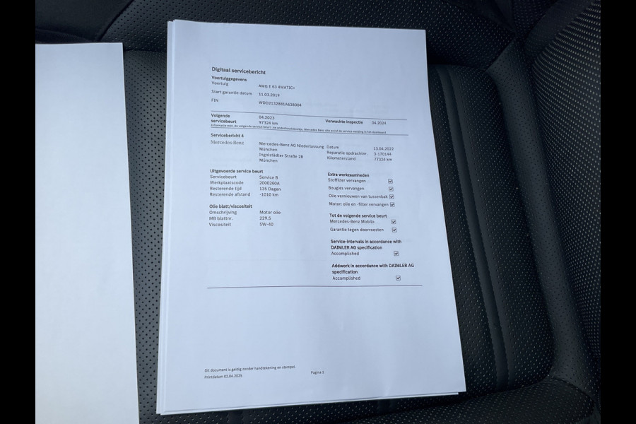 Mercedes-Benz E-Klasse Estate AMG 63 4MATIC+ Pano Burmester HUD Stoelverw+Ventilatie Sfeerverl Dealer-Serviced!