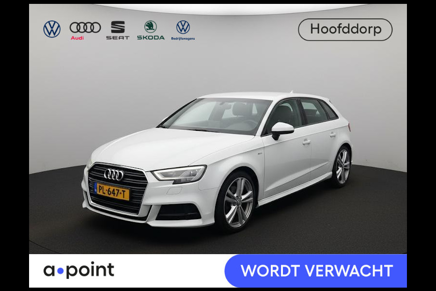Audi A3 Sportback 1.0 TFSI Sport S Line Edition 115pk 6bak| 18'LM-velgen| Navi| Parksensors| LED|